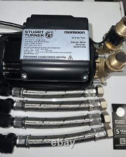 Stuart Turner 46418 shower pump U4.5 bar Twin in excellent condition