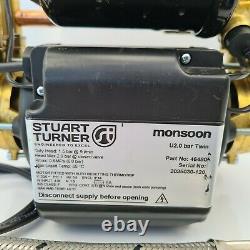 Stuart Turner 46480 Monsoon Universal 2 Bar Twin Negative Head Shower Pump 2020