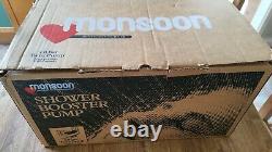 Stuart Turner Monsoon 4.0 BAR Twin Booster Pump, in box never used
