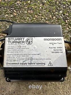 Stuart Turner Monsoon S3.0 Shower Pump Mint Condition