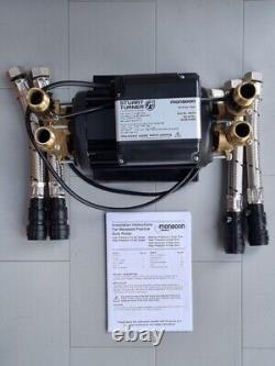 Stuart Turner Monsoon Shower/House Pump 46418 Powerful4.5 Bar Twin PositiveHead