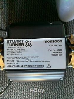 Stuart Turner Monsoon Standard 3.0 bar Twin Pump
