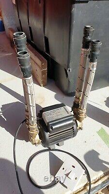 Stuart Turner Monsoon Standard 3.0 bar Twin Shower Pump With Hoses