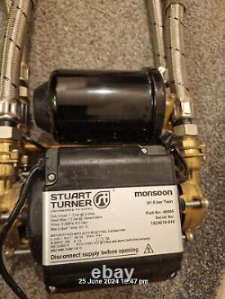 Stuart Turner Monsoon U 1.5 Bar Twin Pump, used Fully working condition