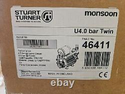 Stuart Turner Monsoon Universal 4.0 Bar Twin Shower Pump 46411