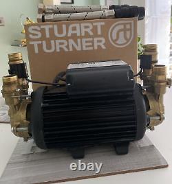 Stuart Turner Monsoon Universal 4.5 Bar Twin Pump 46418 and Hoses
