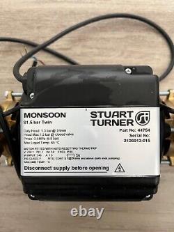 Stuart Turner Monsoon Universal Regenerative Twin Shower Pump 1.5Bar 44754