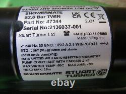 Stuart Turner Showermate S2.6 Bar Twin Shower Pump 47344