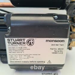 Stuart Turner U4.5 Monsoon Universal 4.5 Bar Twin Shower Pump 46412