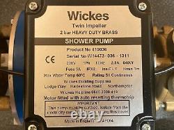 Superb Grundfos 2 Bar Positive Twin Shower Pump Stp 2.0 Wickes & Warranty Bp65d