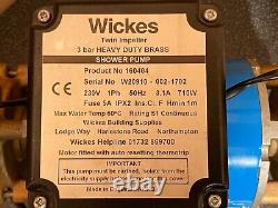 Superb Grundfos Wickes 3 Bar Positive Twin Shower Pump & Warranty