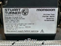 Superb Stuart Turner Monsoon 3.0 Bar Twin Universal Shower Pump Negative 46410 3