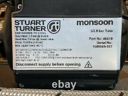 Superb Stuart Turner Monsoon 3.0 Bar Twin Universal Shower Pump Negative 46410 3