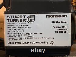 Superb Stuart Turner Monsoon 3 Bar Single Universal Shower Pump Negative 46413