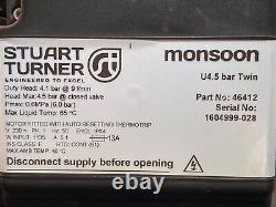 Superb Stuart Turner Monsoon 4.5 Bar Twin Universal Shower Pump Negative 46412 4