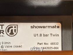 Superb Stuart Turner Showermate 1.8 Bar Twin Universal Shower Pump 46532