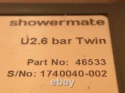 Superb Stuart Turner Showermate 2.6 Bar Twin Universal Shower Pump 46533
