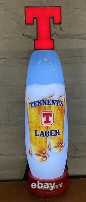 Tennents Bar Font (Rare) /beer Pump/ home Bar/ Garden Bar/ Man Cave