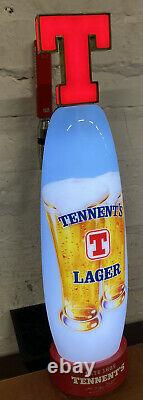 Tennents Bar Font (Rare) /beer Pump/ home Bar/ Garden Bar/ Man Cave