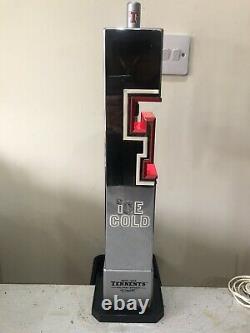 Tennents Beer Pump and Drip Tray / Garden Bar / Man Cave / Beer Font / Tap