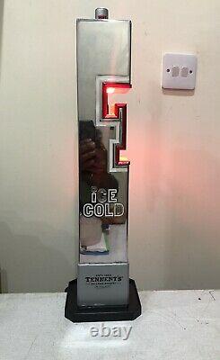 Tennents Beer Pump and Drip Tray / Garden Bar / Man Cave / Beer Font / Tap