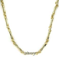 Tiffany & Co. 18k Yellow Gold Fancy Bar Link Necklace