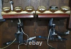 Two Three Out Tap Low Line Bar Pumps with power supply & Aspall Cider Handle