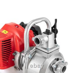 USED! 2-Stroke 43CC Petrol Water Pump Engine Pond Garden Water Transfer Pump