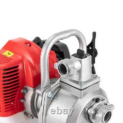 USED! 43CC 2-Stroke Petrol Water Pump Engine Pond Garden Water Transfer Pump