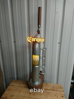 USED CORONA BUBBLING Pump / garden Bar / Man Cave / Beer Font / (BUBBLE FAULT)3