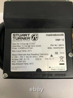 USED Stuart Turner Mainsboost MBF 12 46574 Mains Boost Pump adds 1.5bar