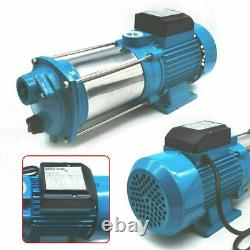 Used! 2.5KW Electric Stainless Steel Pump F/ Pool Pond Garden Max 3000 L/H 11bar