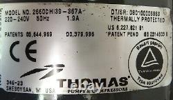 Vakuumpumpe Kompressor Thomas 2660CHI39-367 Vacuum Pump Compressor -800mbar 4bar