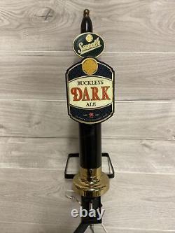 Vintage Buckley's Dark Ale Bar Pump, Font Handle Wales, Pubshed Mancave