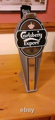 Vintage Carlsberg Export Lager Bar Pump Head complete with Tap