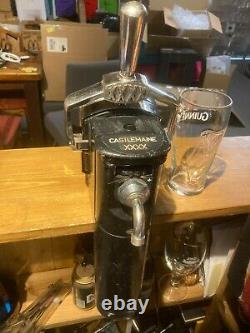 Vintage Castlemaine xxxx beer pump bar font with working light and transformer