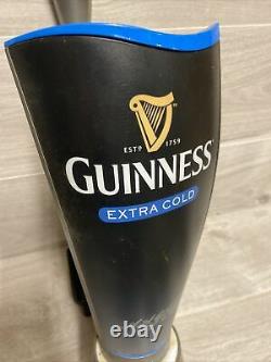 Vintage Guinness Extra Cold beer pump, Font, Mancave, Retro, Home Bar Pub