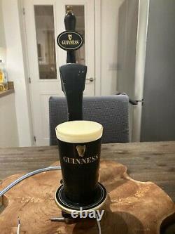 Vintage Guinness beer pump bar font topper