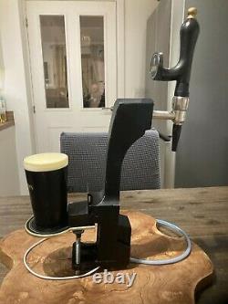 Vintage Guinness beer pump bar font topper