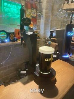Vintage Guinness beer pump bar font topper Complete