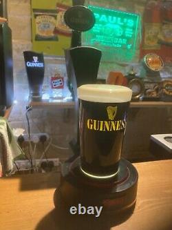 Vintage Guinness beer pump bar font topper Complete