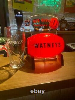 Vintage Watneys Red Barrel Bar Font beer pump topper bar font mancave bar retro
