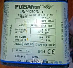 Waterproof Pulsatron Chemical Dosing Pump 230v, 7 Bar at 3.78 litres per hour